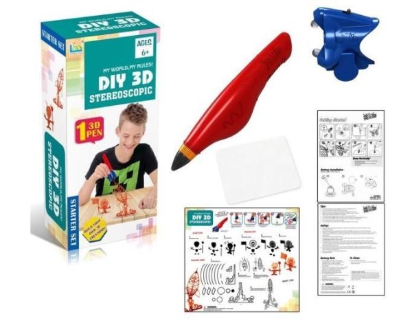 DRAWING SET 3D PEN WITH CARTRIDGE