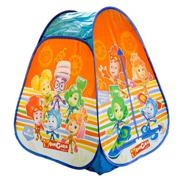 CHILDREN'S PLAY TENT "LET'S PLAY TOGETHER" "FIXICS" 81*91*81CM IN A BAG