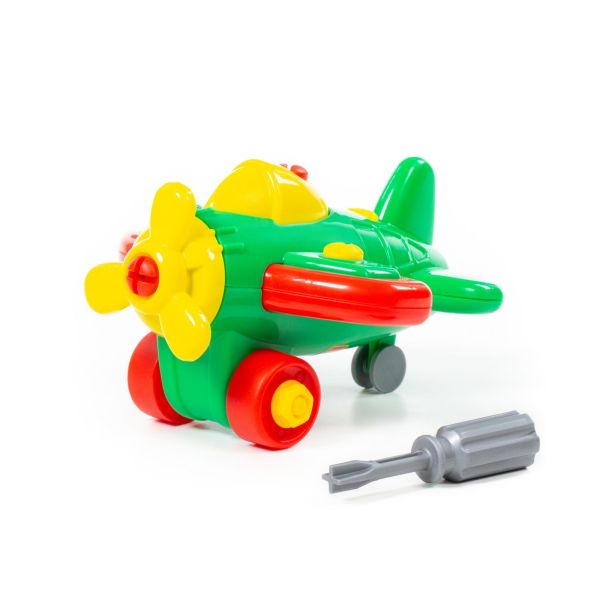 Constructor-transport Airplane (19 elements) (in the package)