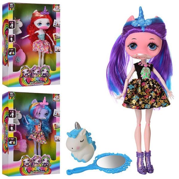 P00psie unicorn doll 2 types with accessories 29cm