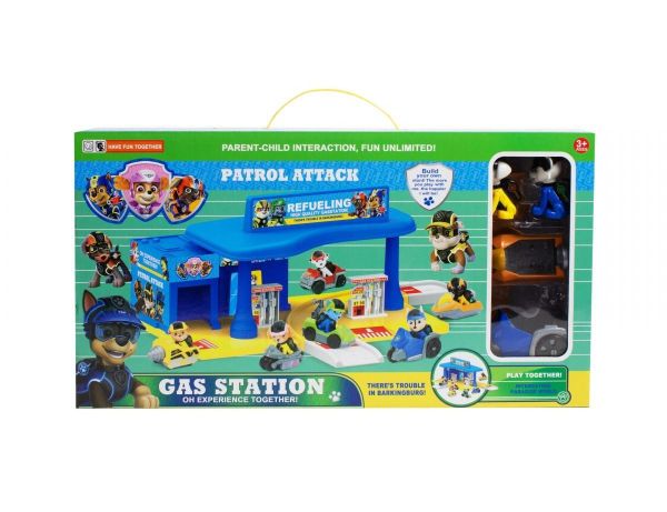Sh/P Gas station 2 heroes with cars