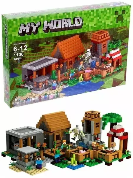 My World "Village" construction set 1106 parts