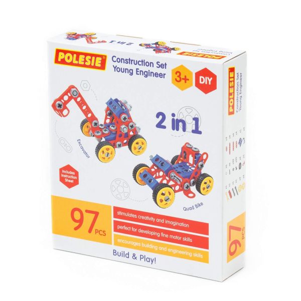 Constructor "Inventor" (97 elements) (in box)