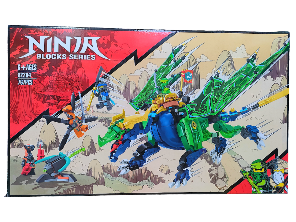 Ninja construction set "Lloyd's Legendary Dragon", 767 pieces