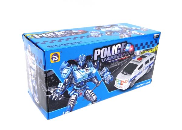 Musical car-transformer 2in1 Police